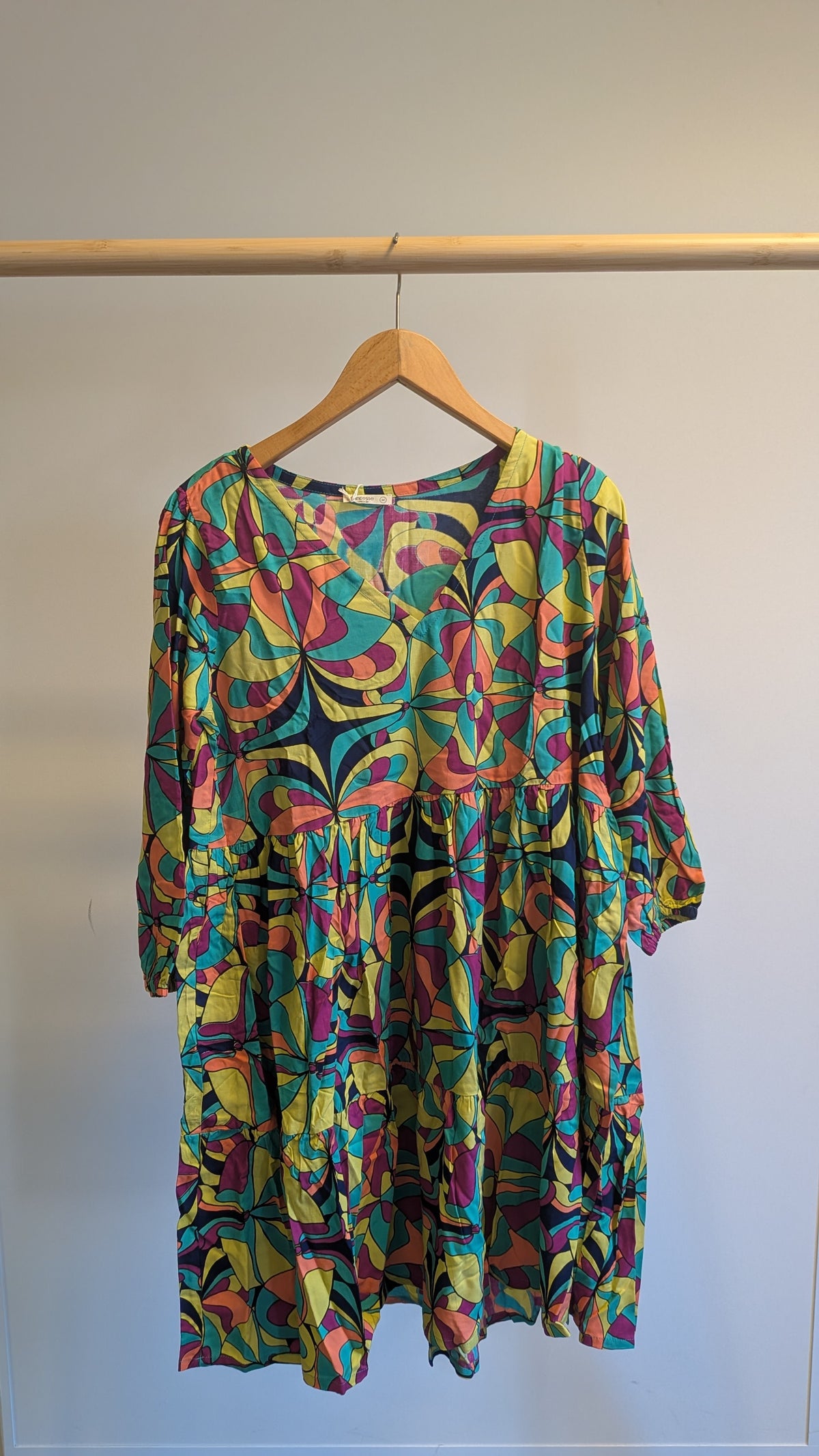 Robe ample fluide à volants LOLITA