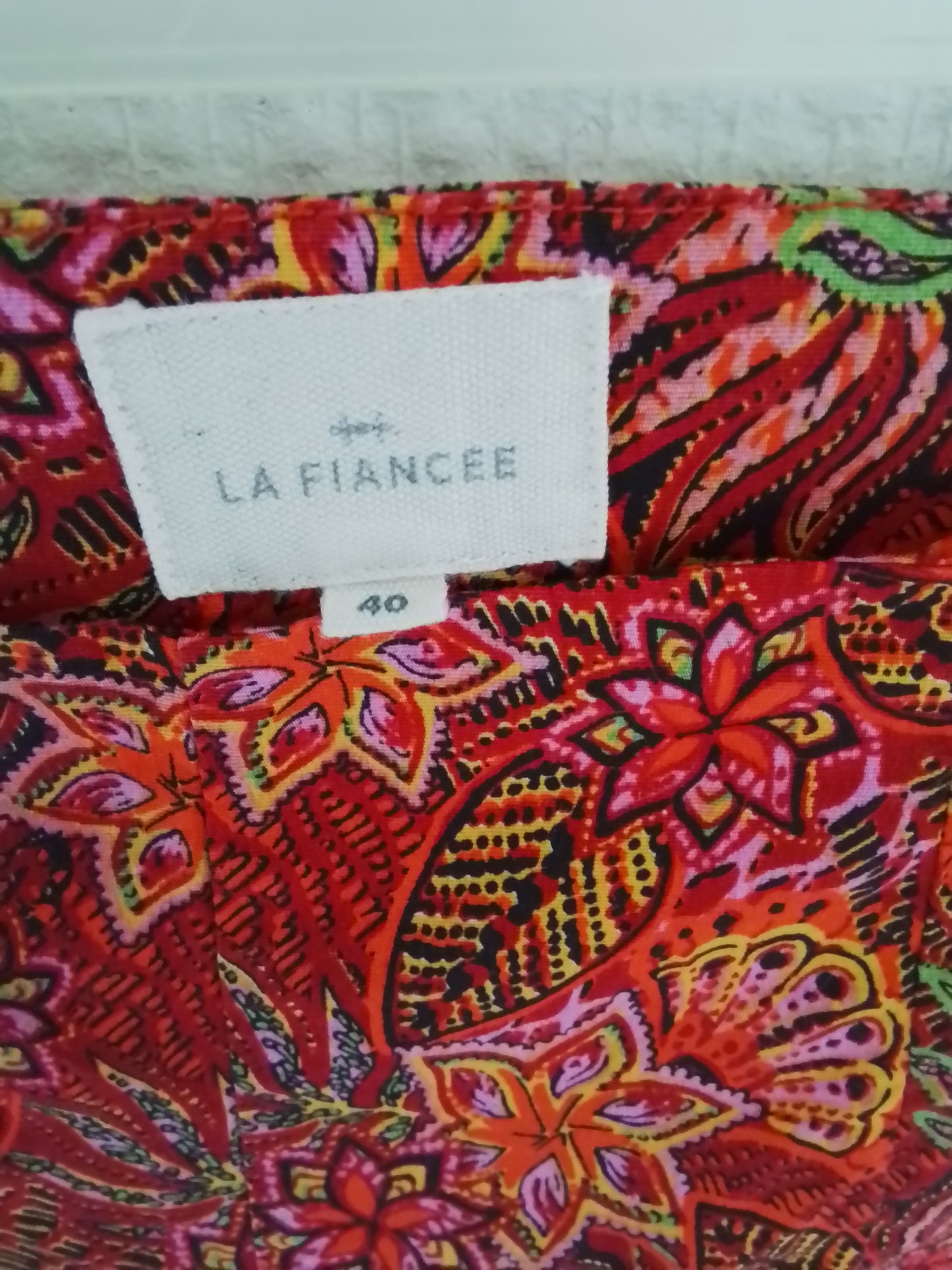Pantalon droit large coton ATALIA