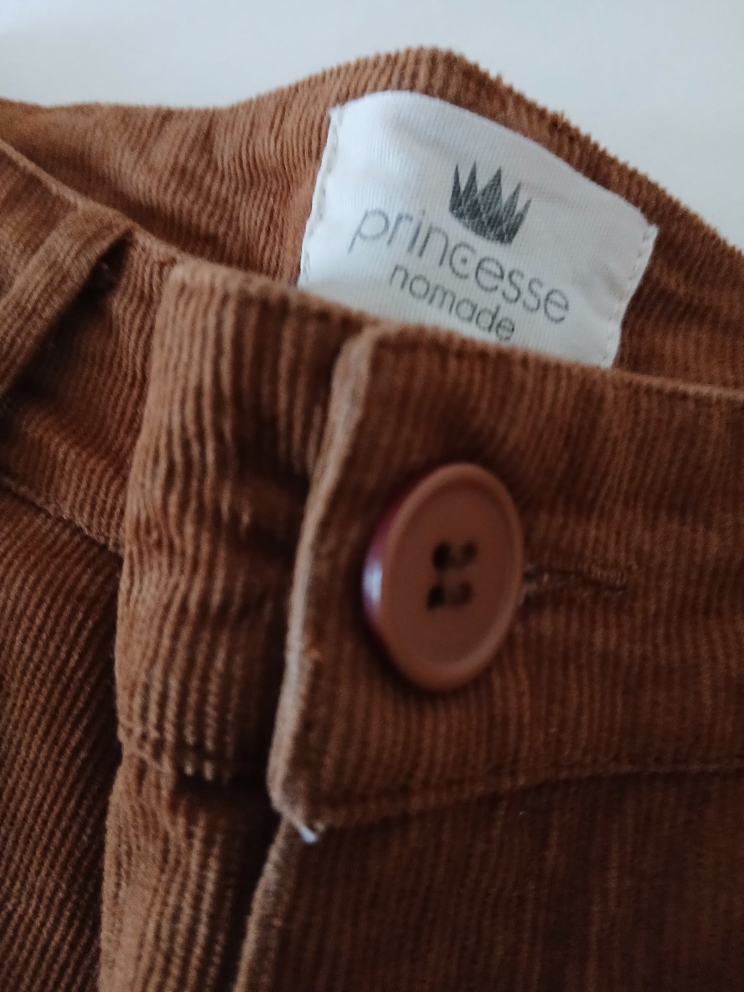 Pantalon velours flare