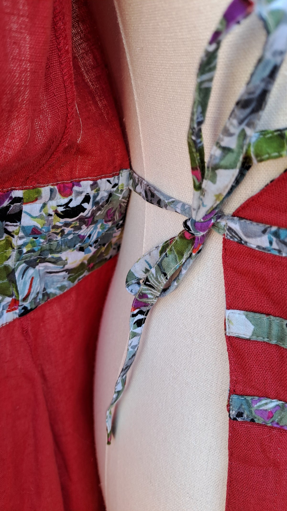 Robe cache coeur