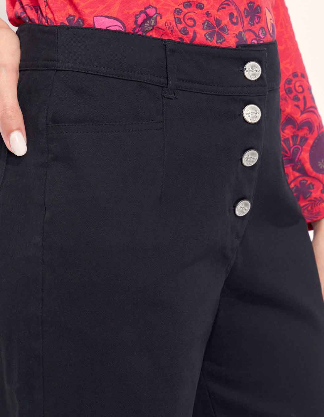 Pantalon droit large coton LAMITTA