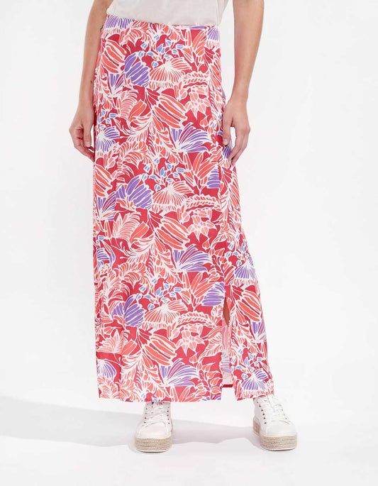 Jupe longue imprimée NURRA