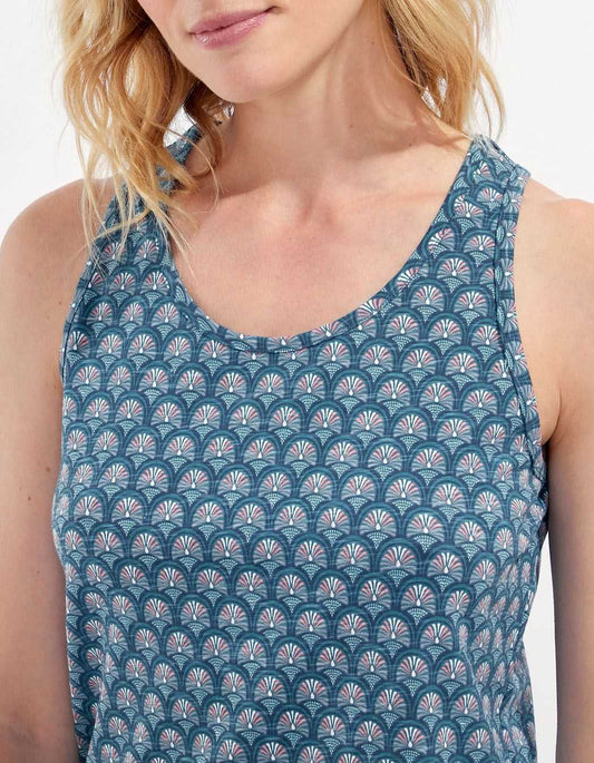 Débardeur coton imprimé MENO