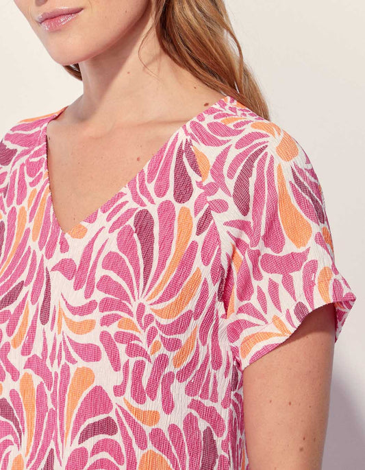 Robe midi plissée évasée ENDER