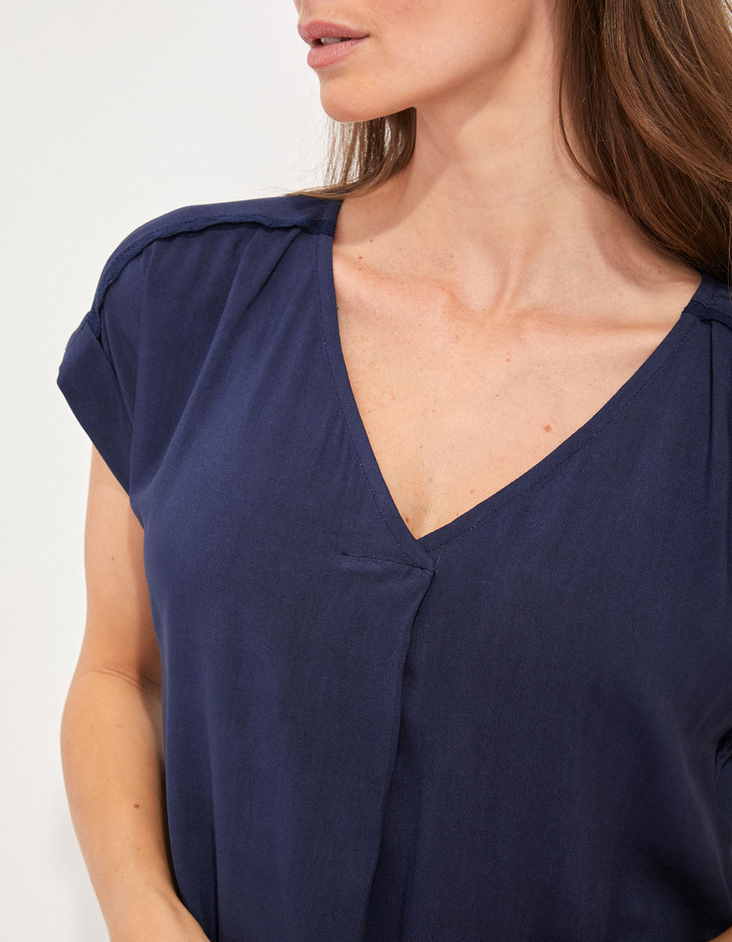 Robe évasée fluide ecovero TATOUINE