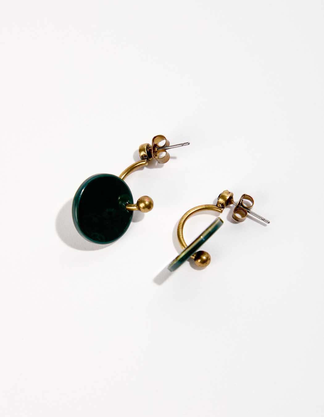 Boucle d'oreille demi anneau SASTO