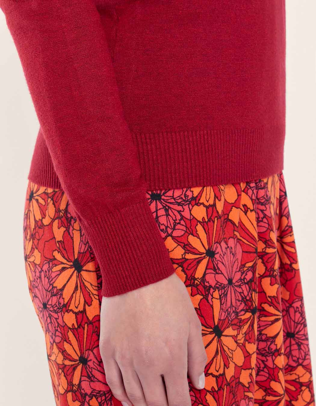 Pull maille ajusté HAYA