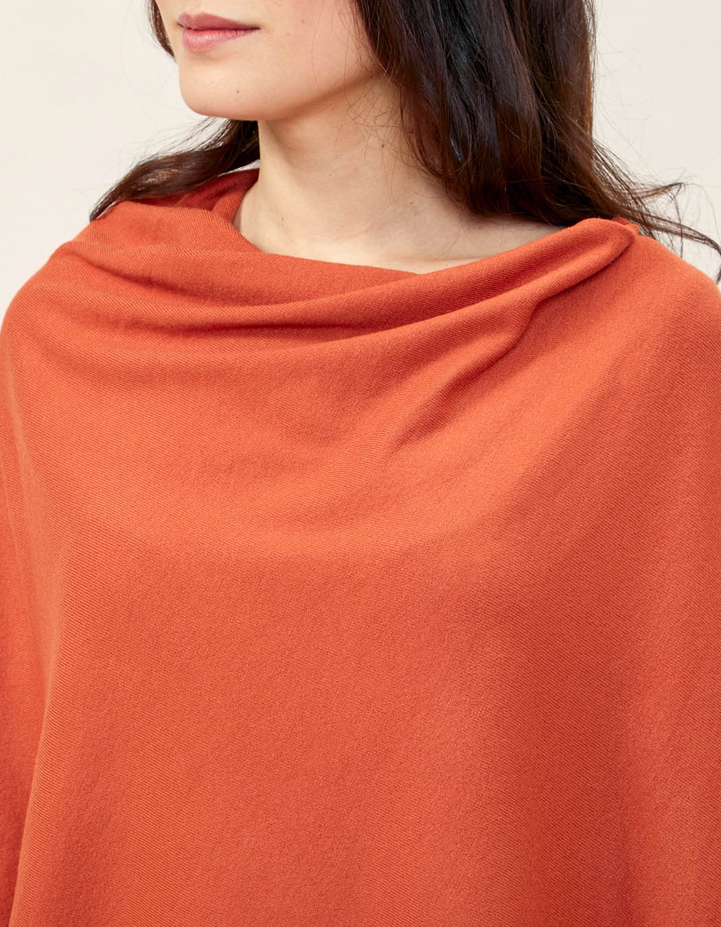 Poncho maille LAYAMA