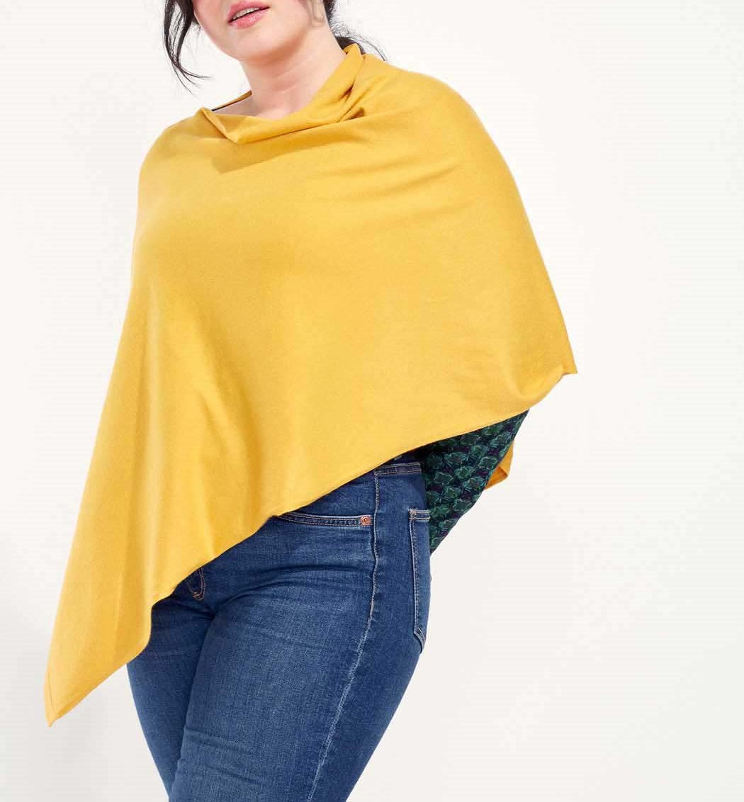 Poncho maille LAYAMA
