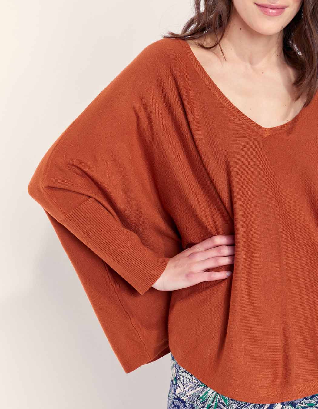 Pull oversize maille LANA