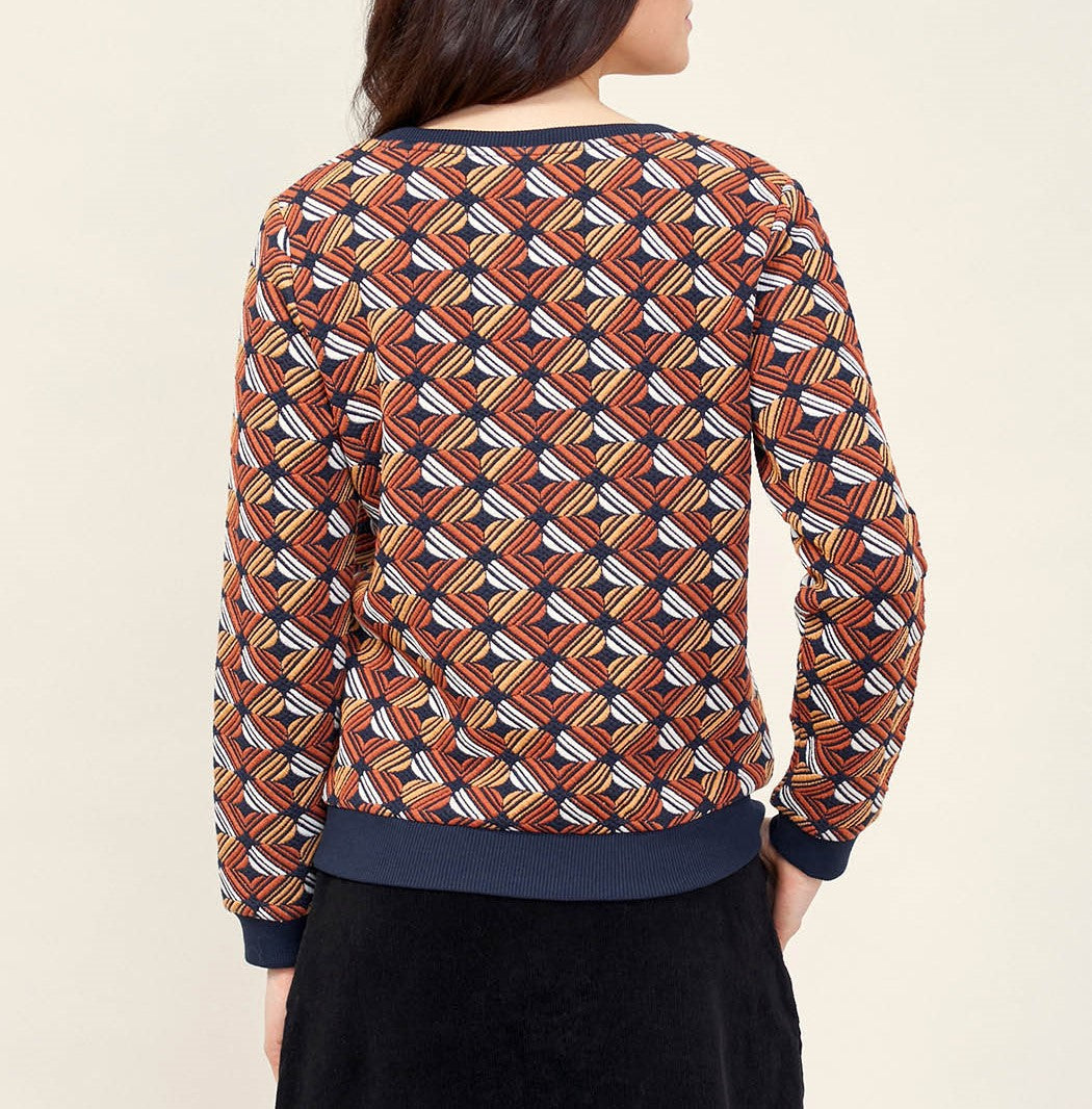 Sweat jacquard TINGRI