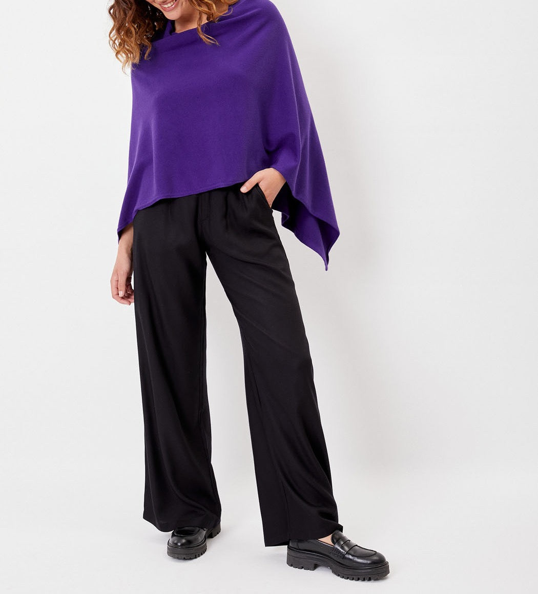 Poncho maille LAYAMA
