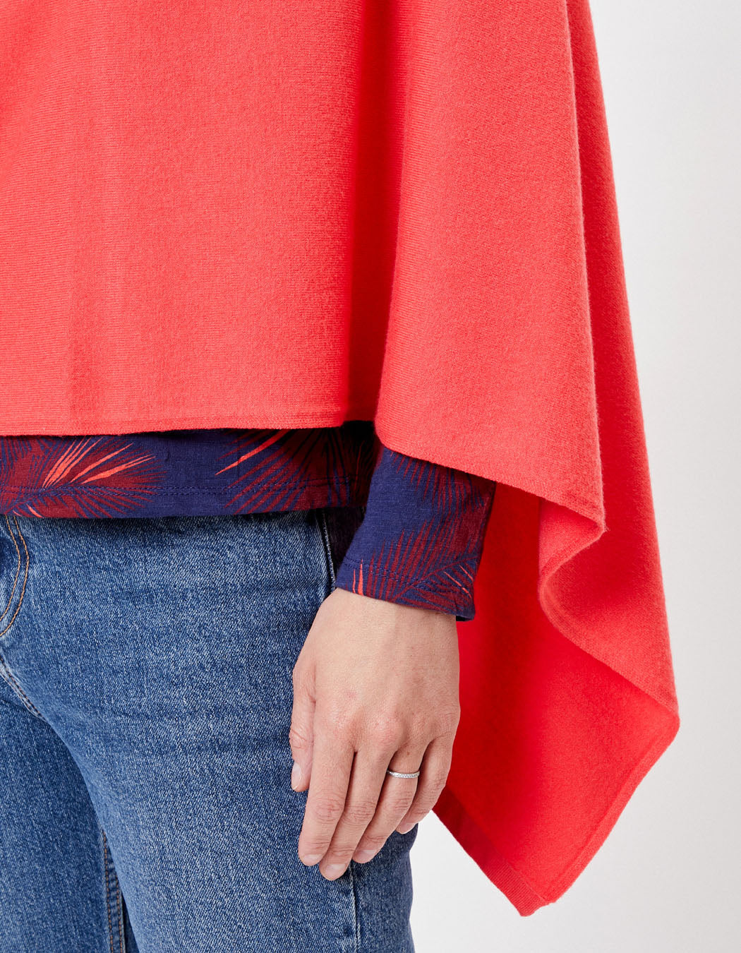 Poncho maille LAYAMA