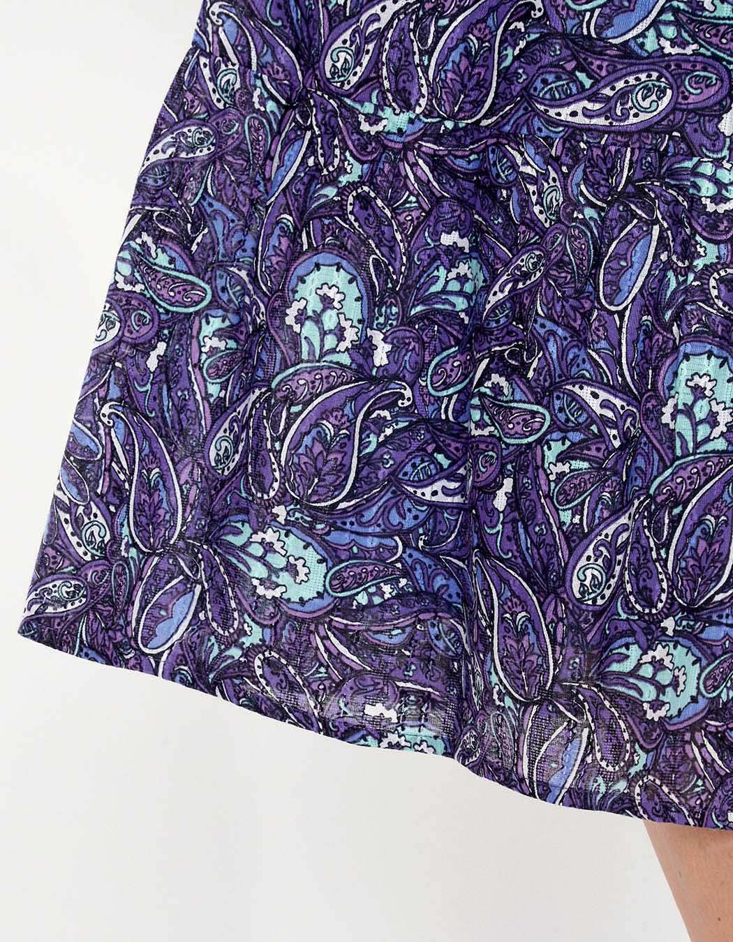 Robe coton volantée imprimée MIYAMA