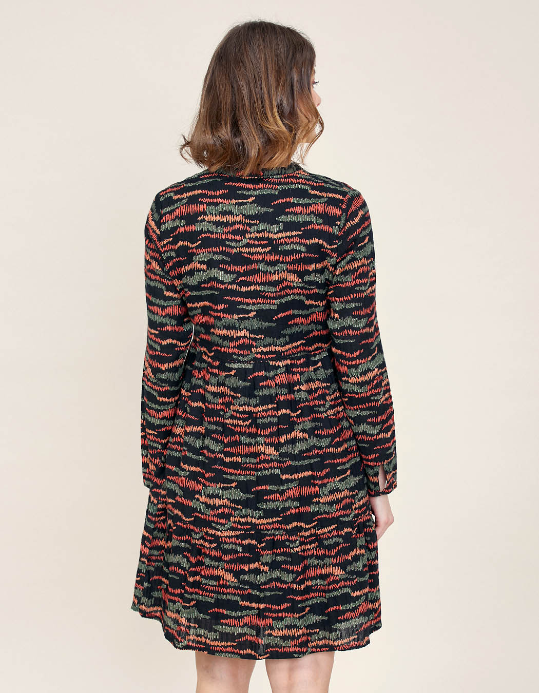 Robe ample imprimée coton MIYAMA