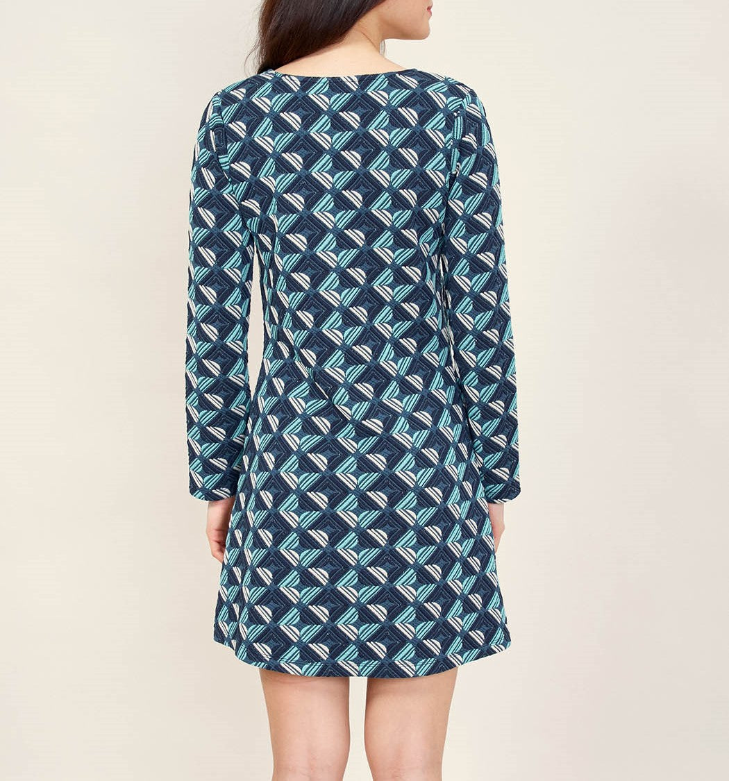 Robe maille imprimée WABI