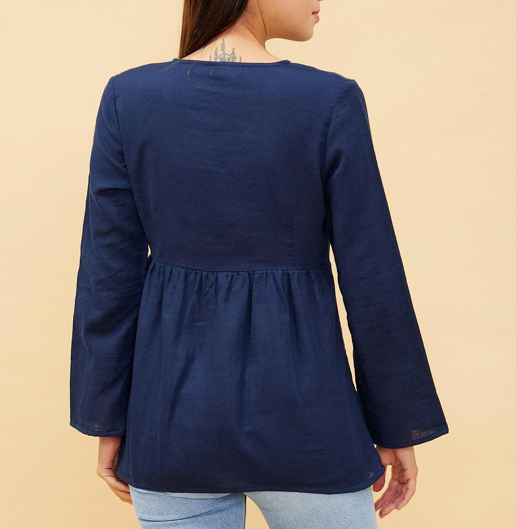 Tunique gaze de coton bio Golma