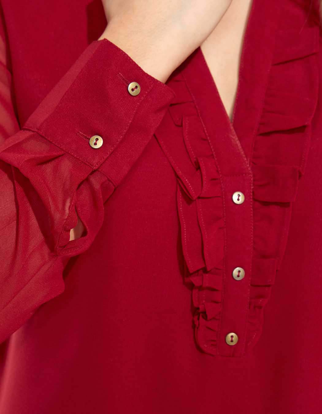 Blouse fluide imprimée KATI