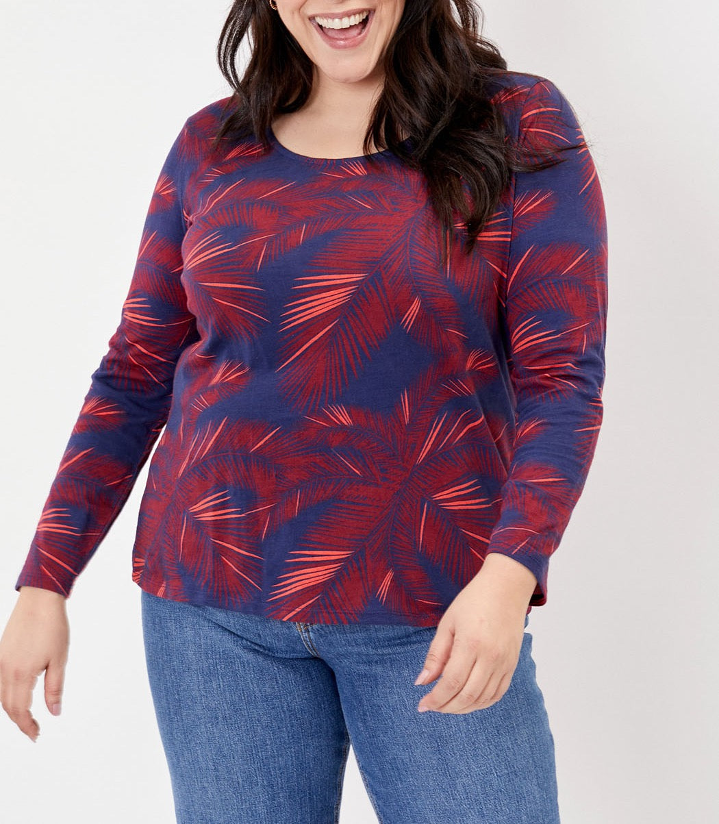 T-shirt coton bio imprimé KANPUR