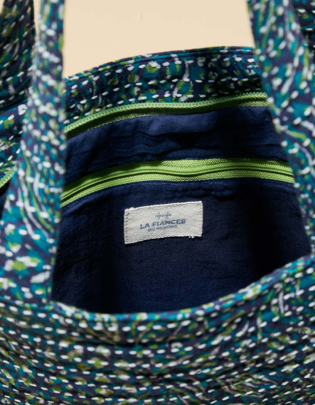 Tote bag zippé