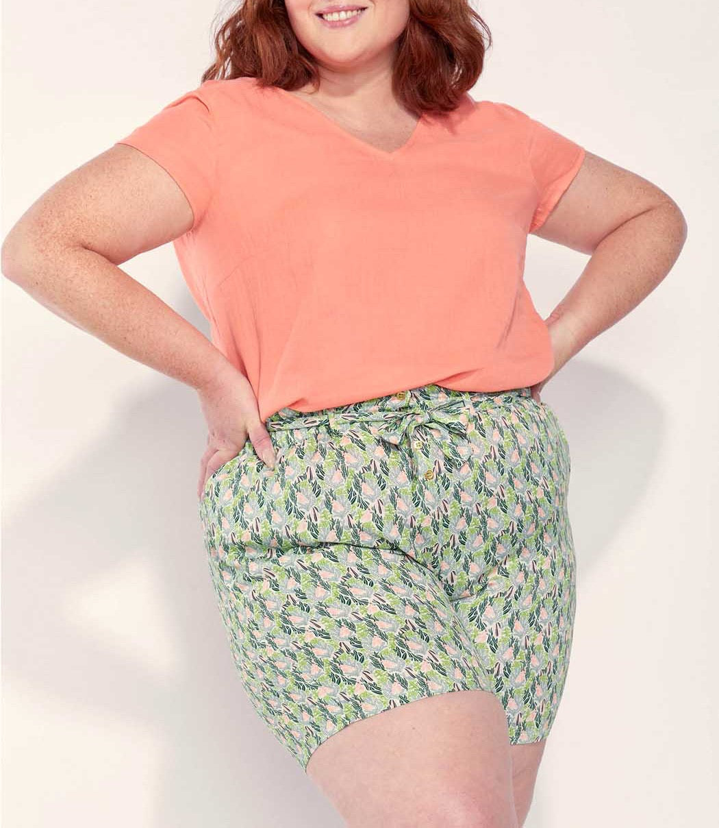 Short fluide Ecovero JUANA