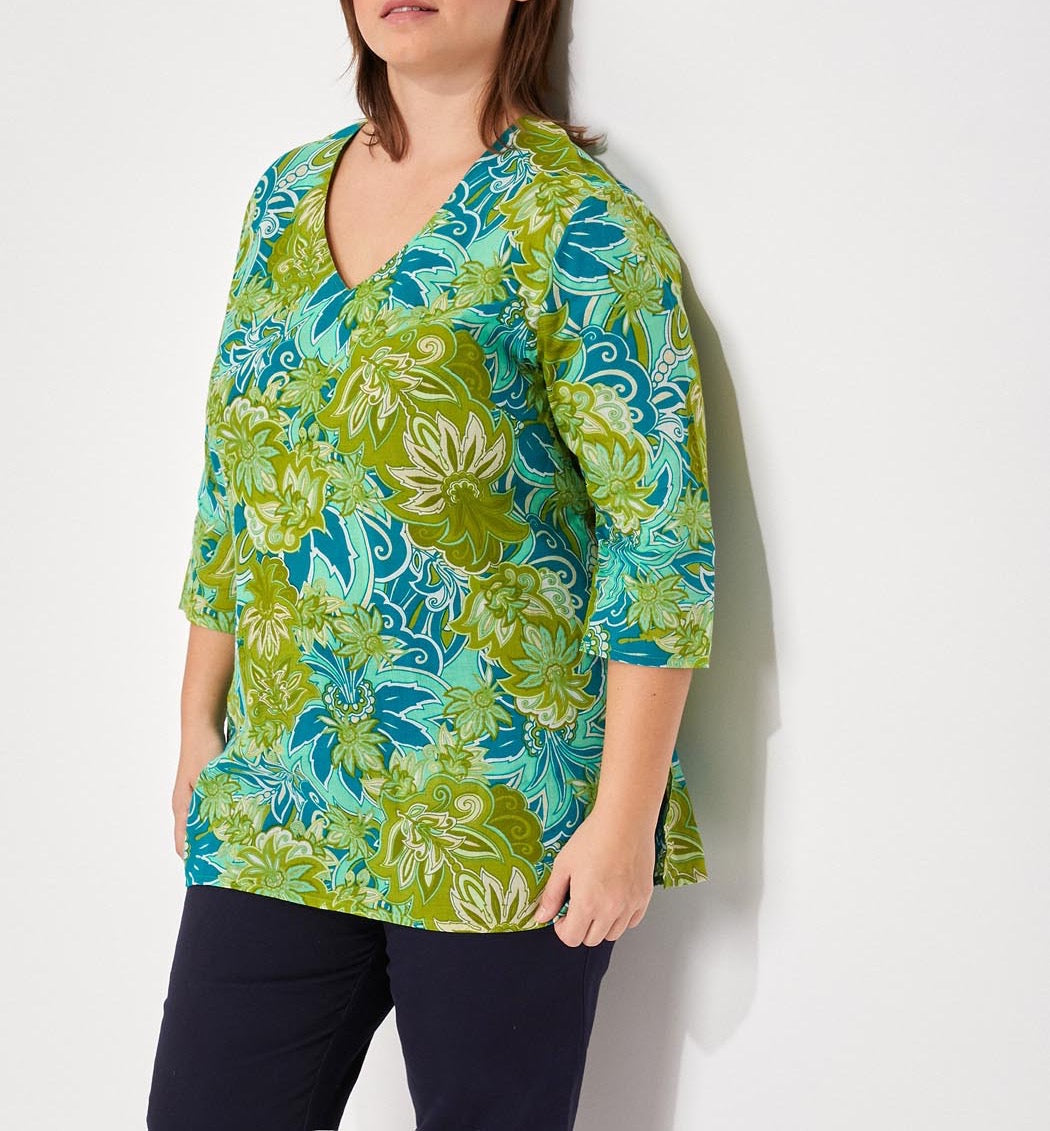 Tunique voile de coton bio LAURIE