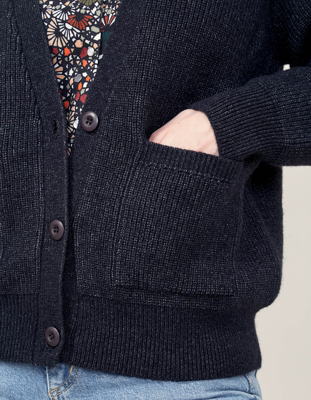 Gilet grosse maille ENIWA