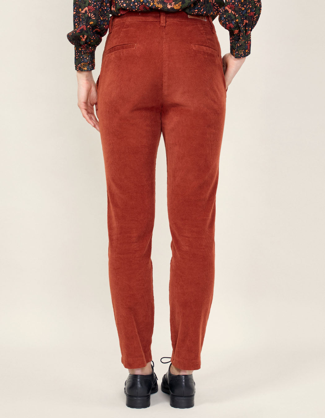 Pantalon chino en velours MIKI