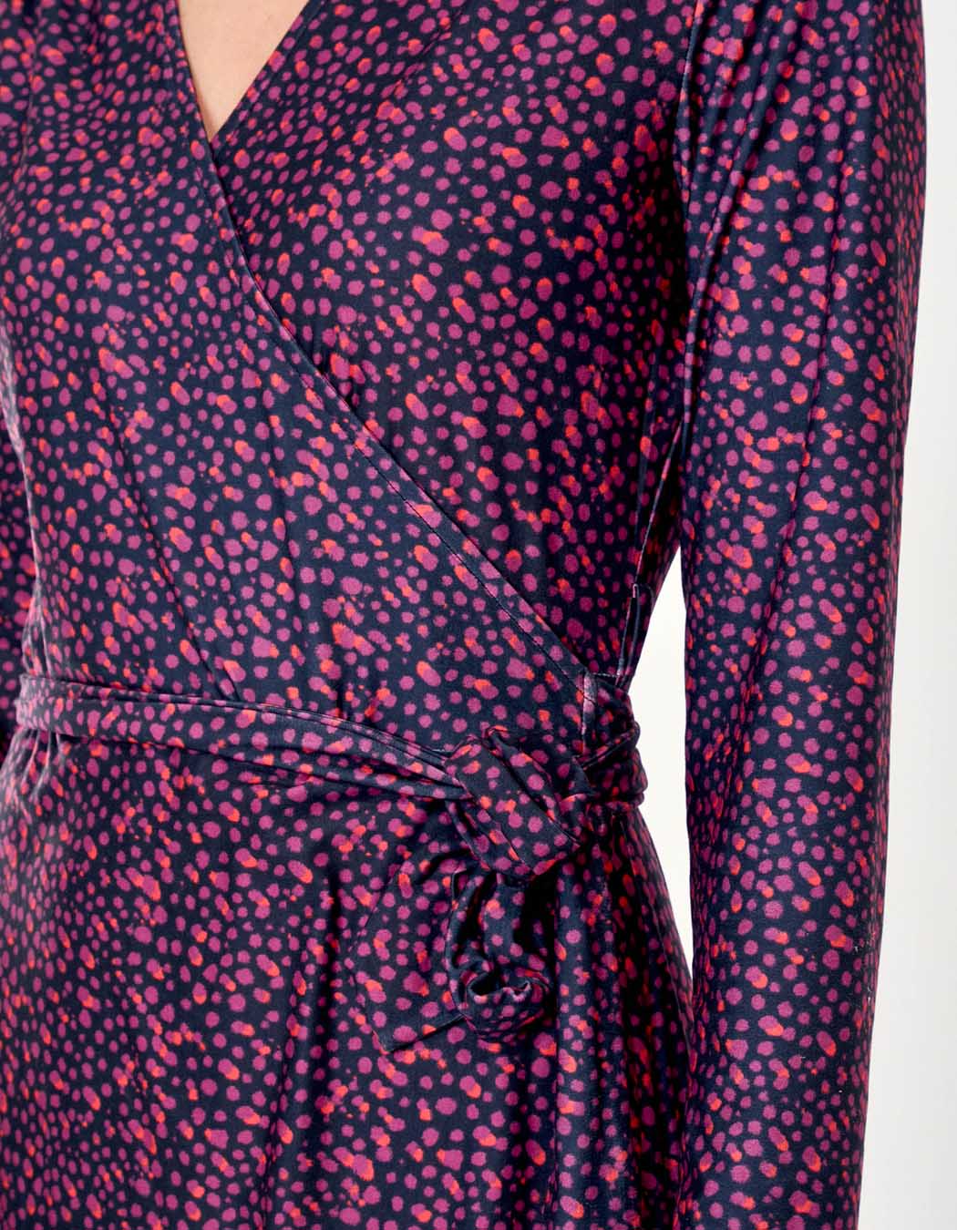 Robe cache-cœur jersey BALINA