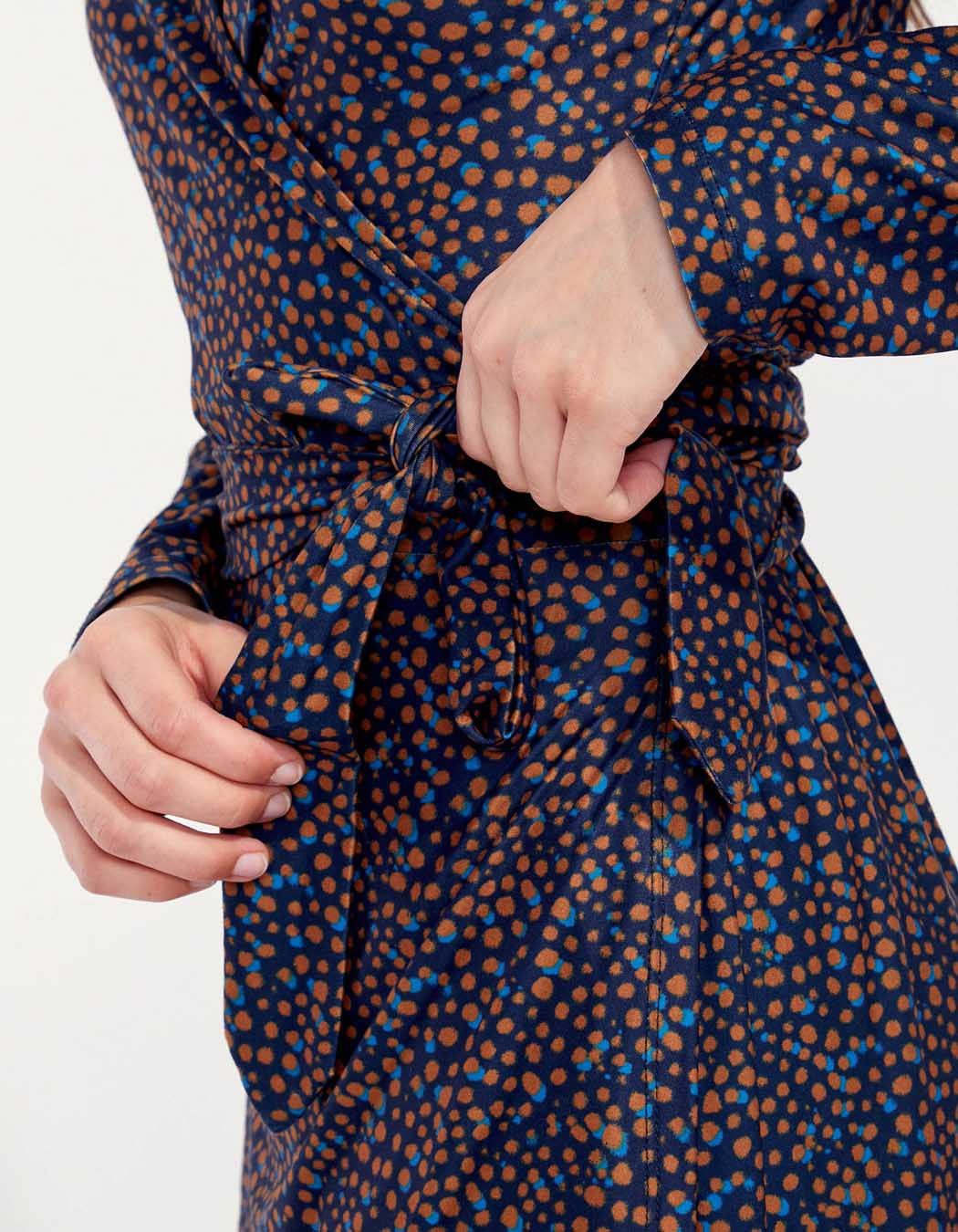 Robe cache-cœur jersey BALINA