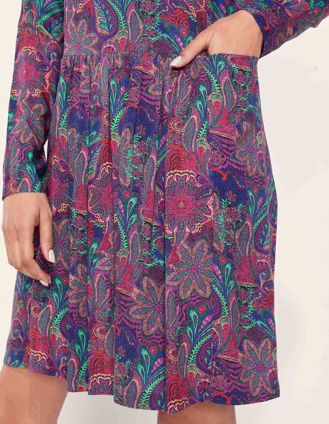 Robe fluide droite Ecovero OKI