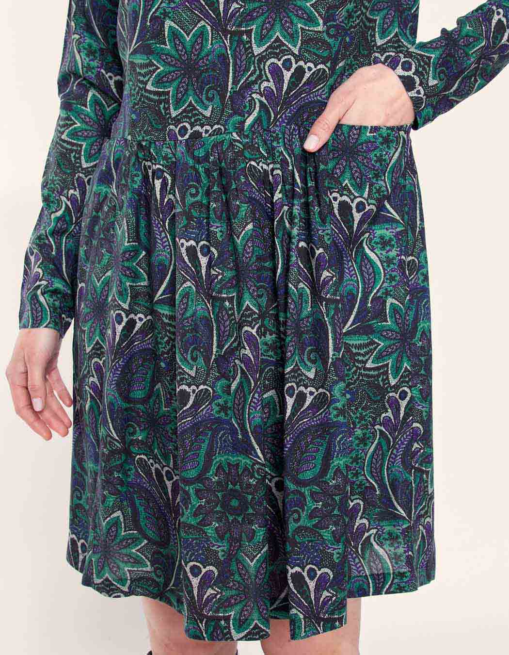 Robe fluide droite Ecovero OKI