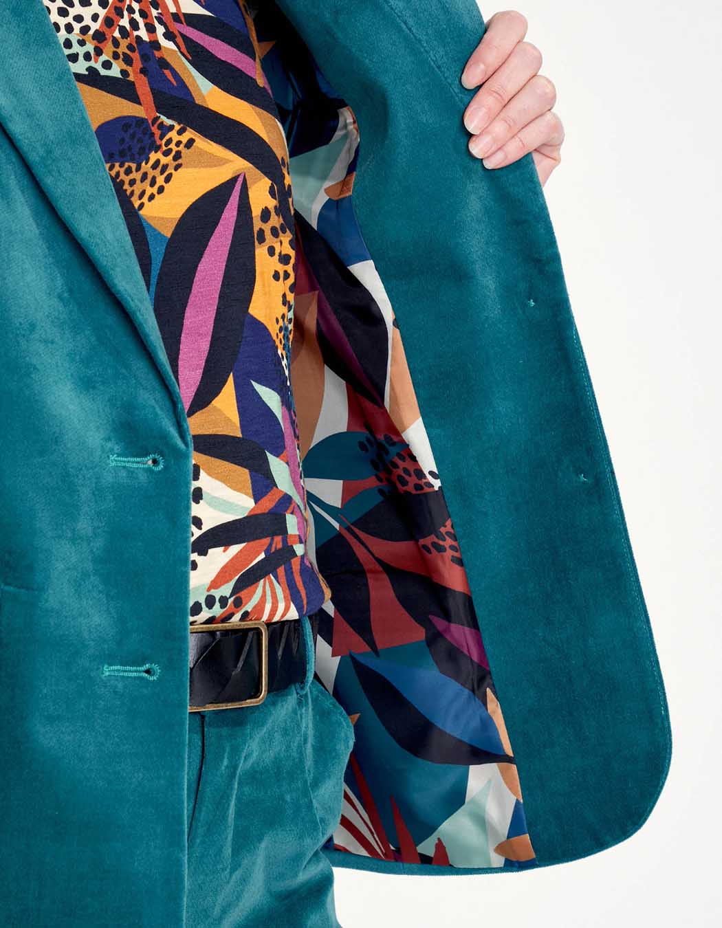 Veste blazer velours ETAWA