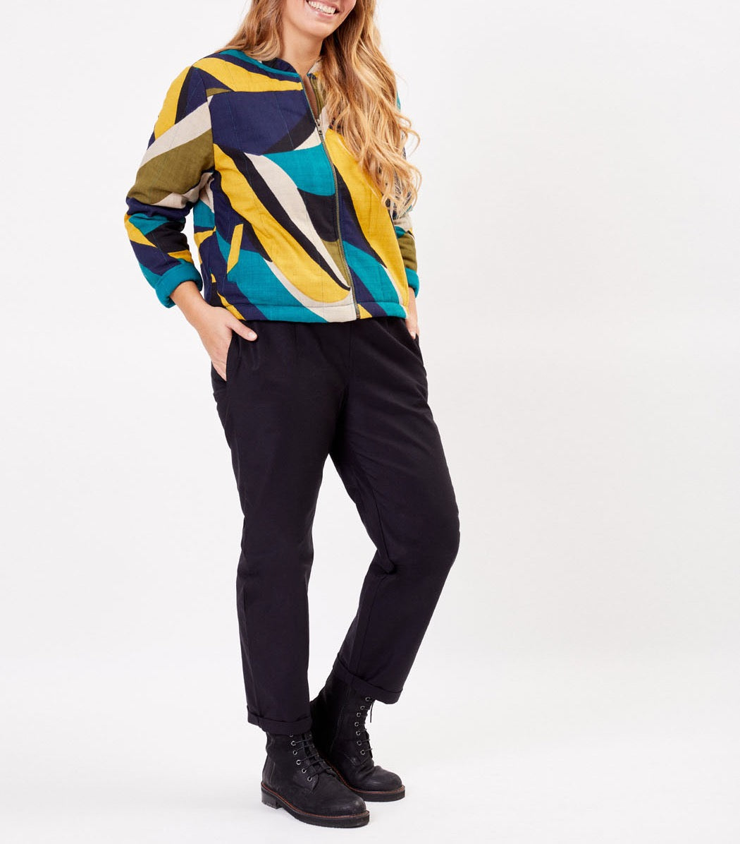 Veste courte matelassée coton bio OLAF