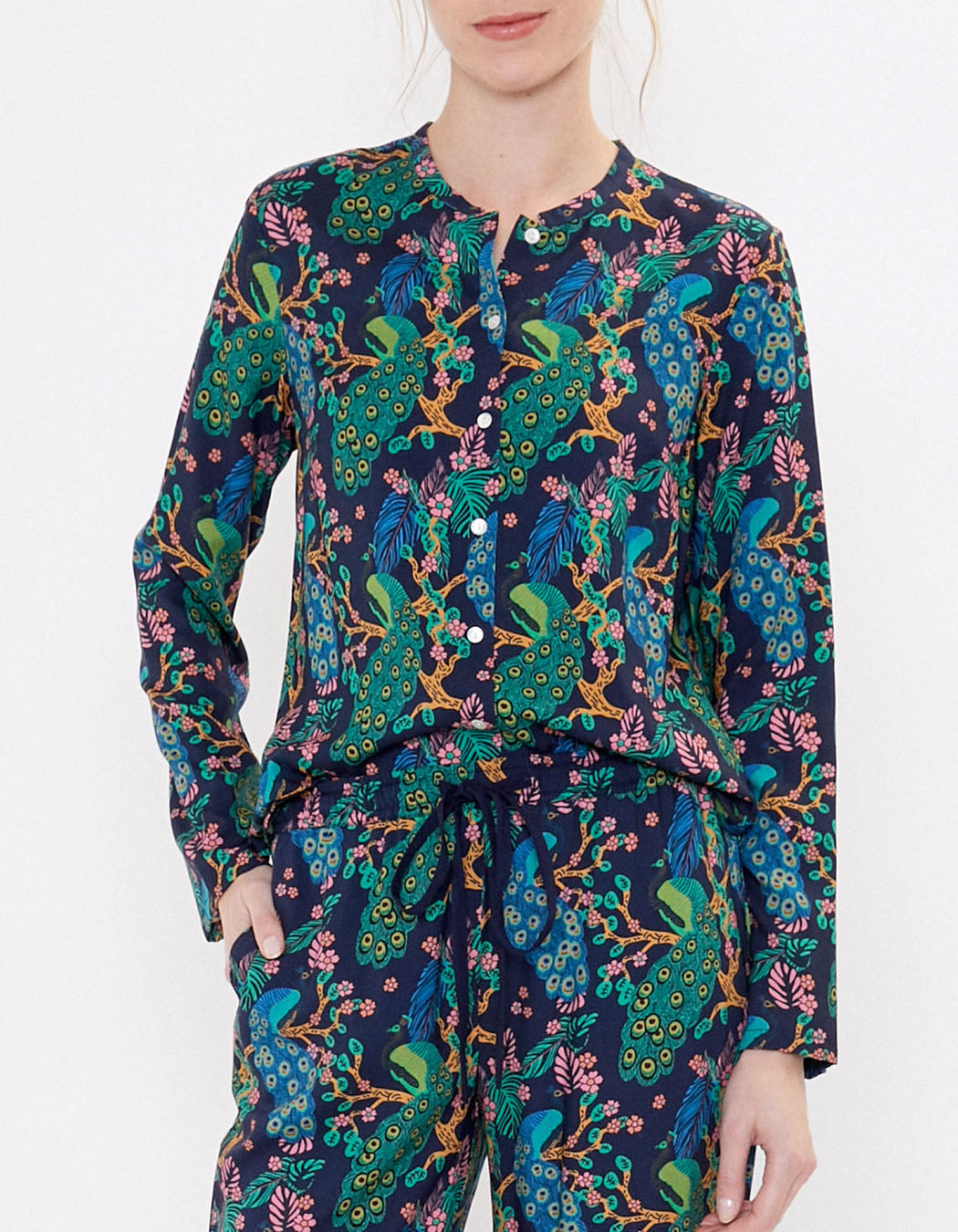 Chemise de Pyjama fluide imprimée HOLT