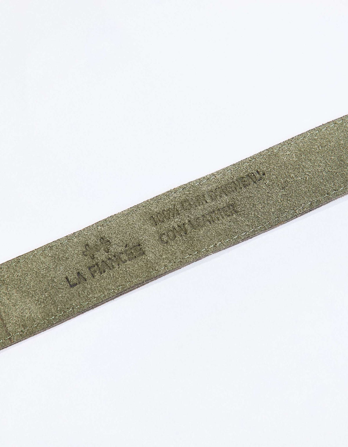 Ceinture cuir Suede MAZI