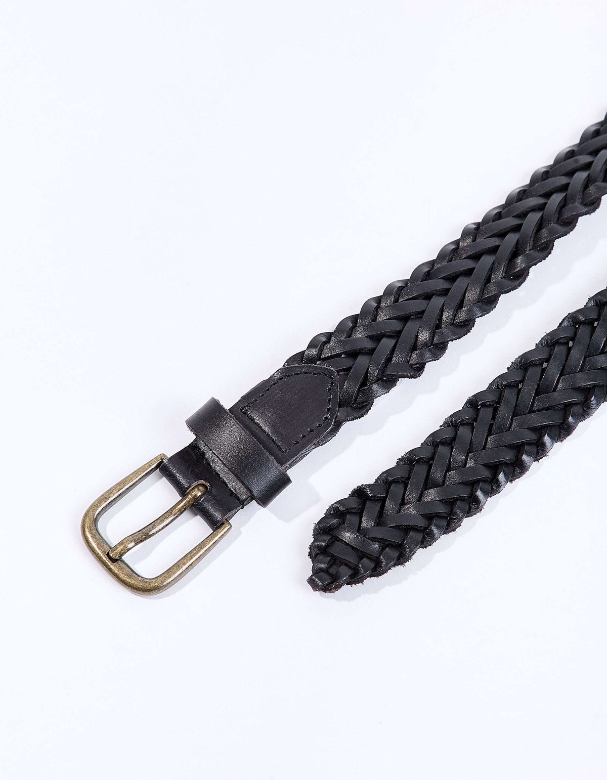 Ceinture cuir tressé DASRA