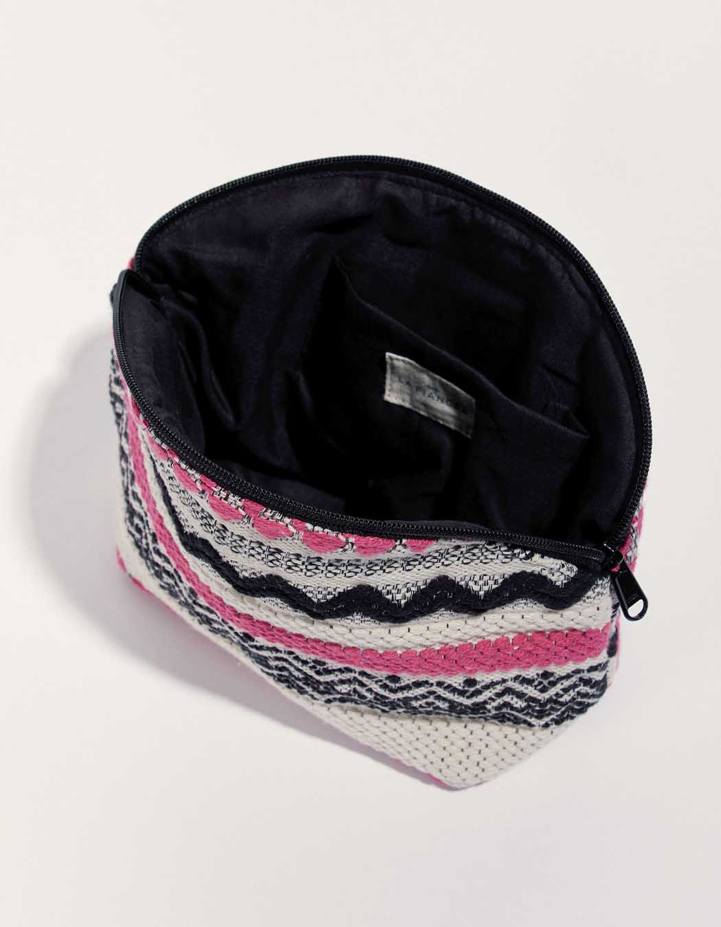 Grande pochette coton zippée DAISY