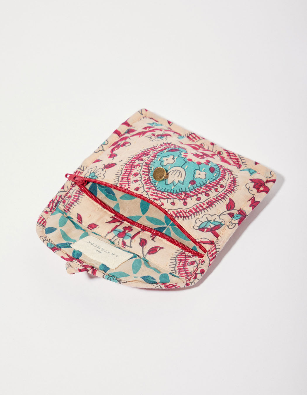 Porte monnaie en coton imprimé REKHA