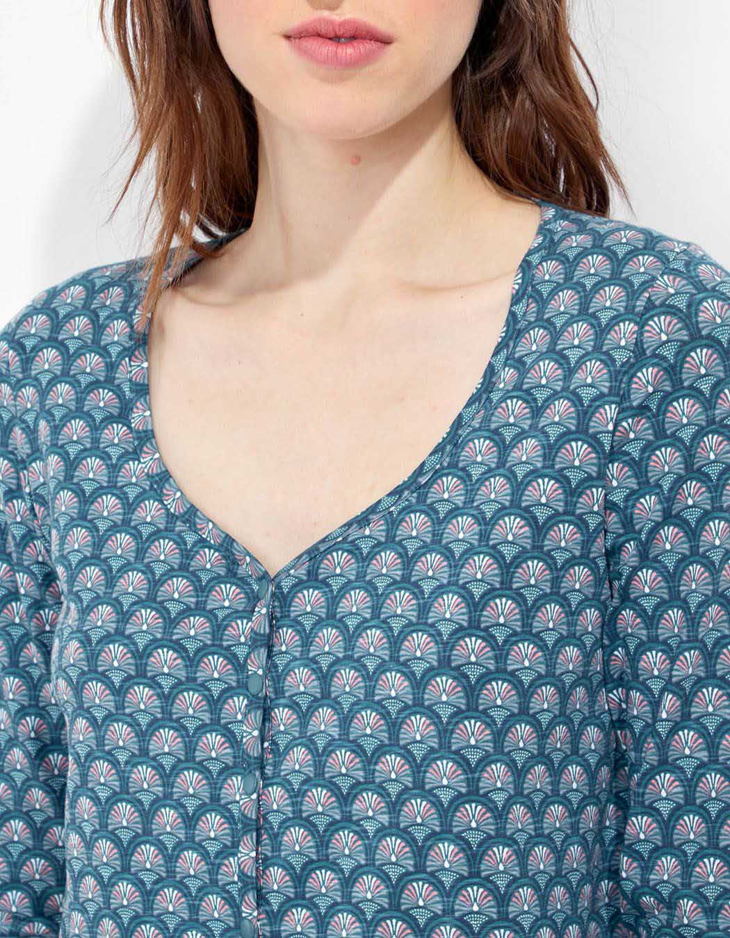 Gilet imprimé ASPARA