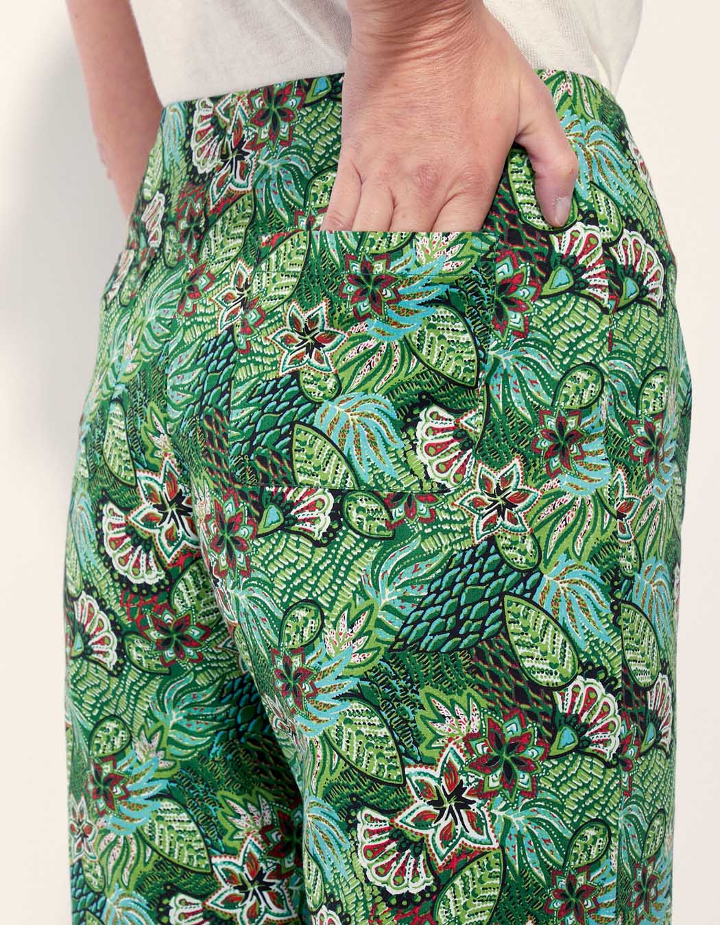 Pantalon droit large coton ATALIA