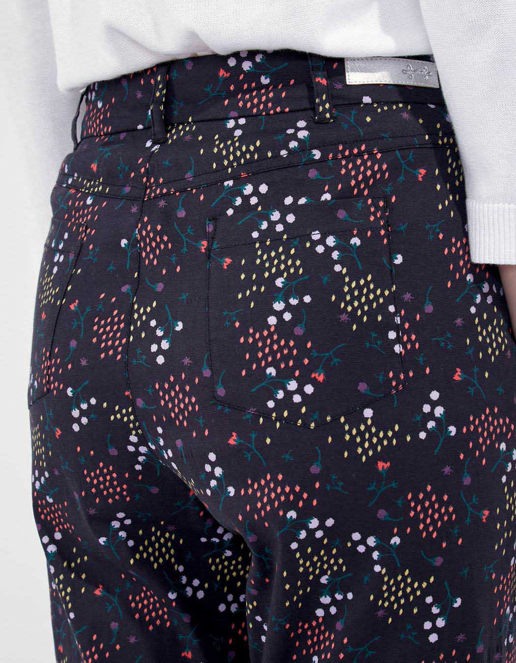 Pantalon coton imprimé CRAZIERA