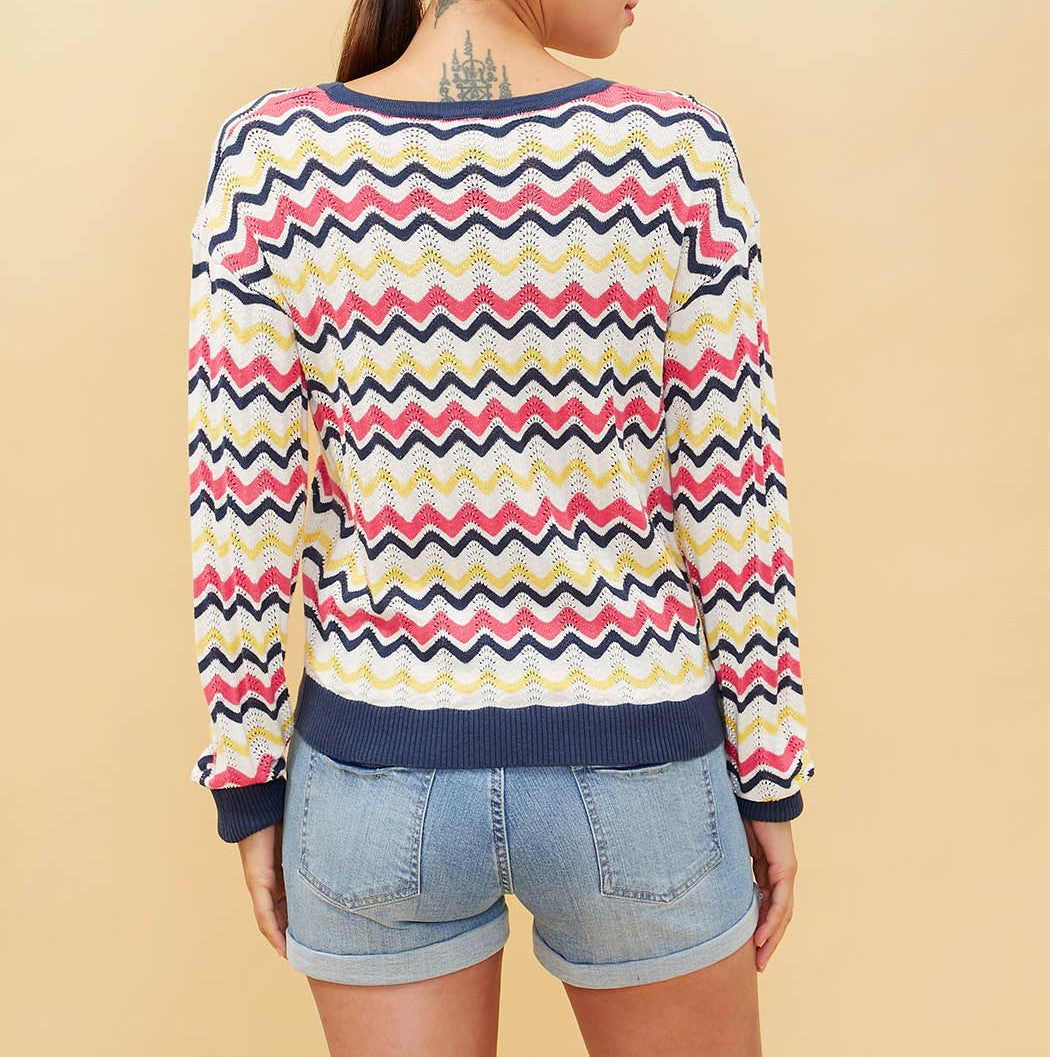 Pull femme à rayures Juma