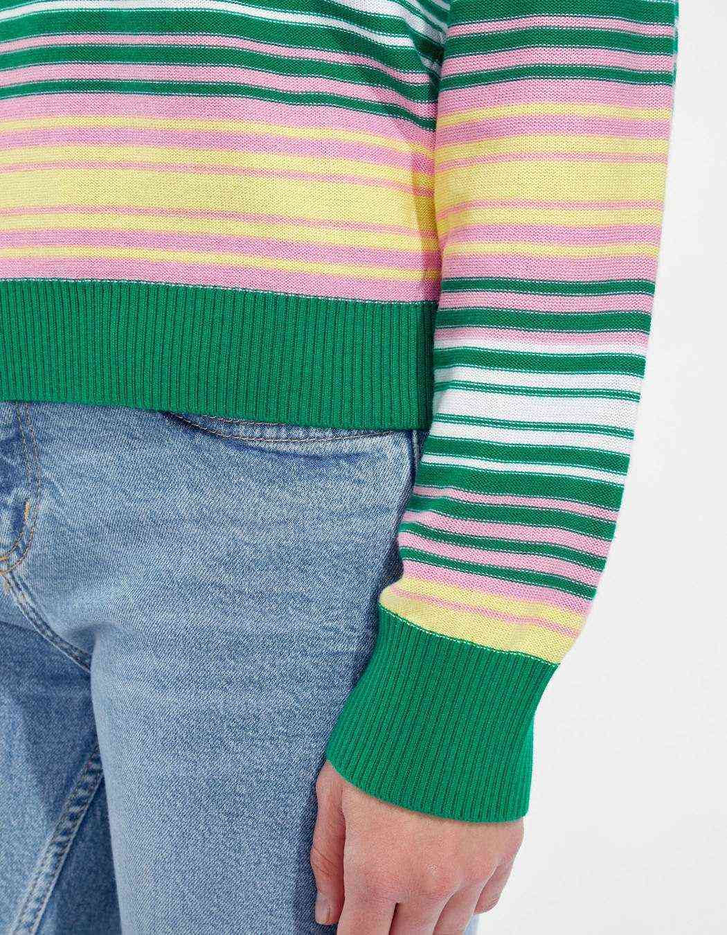 Pull maille imprimé JOA