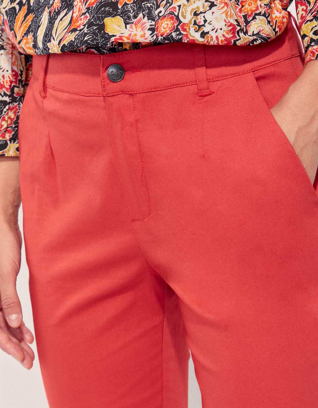 Pantalon chino coton MALACCA