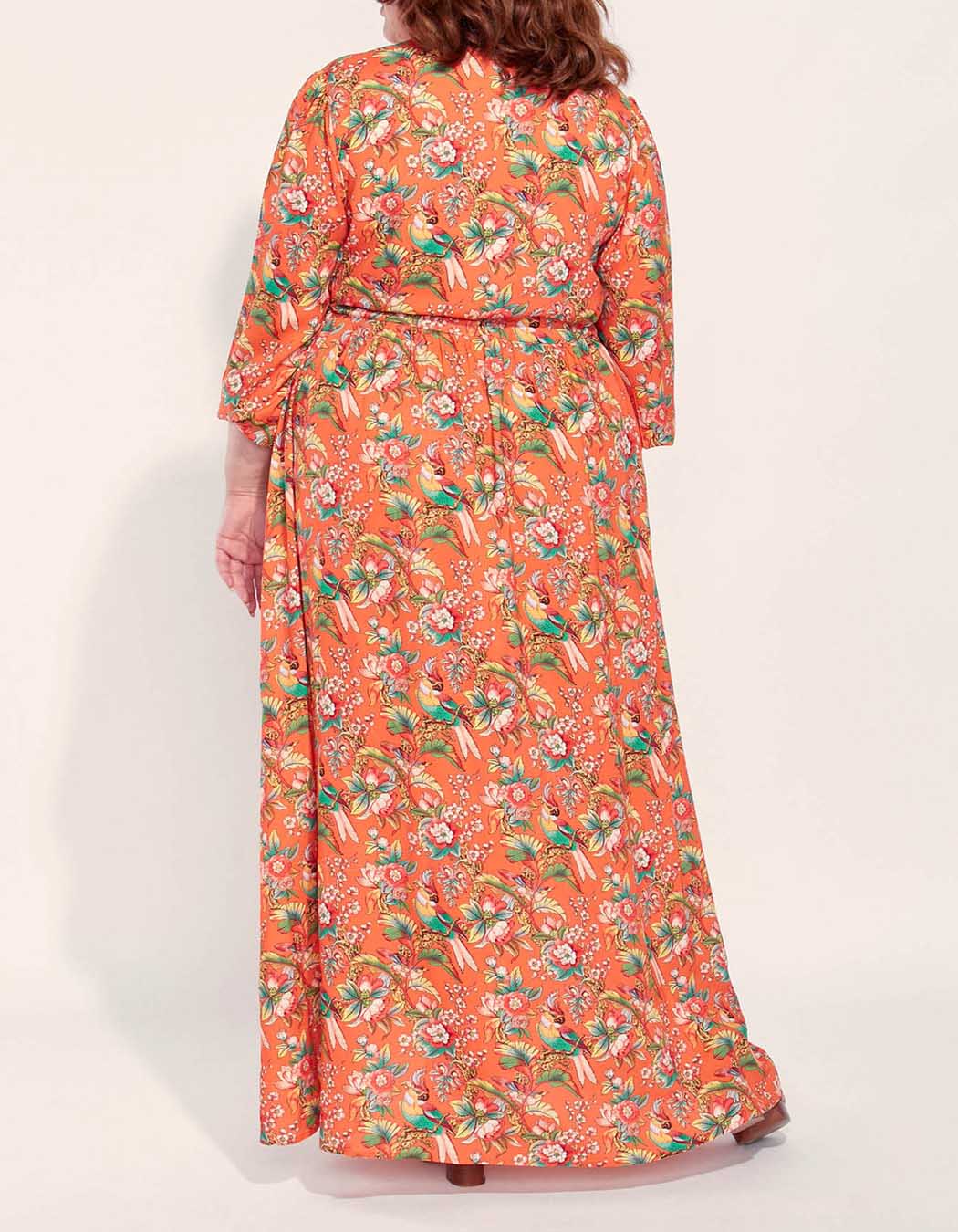 Robe longue imprimée Ecovero QUIMPUR