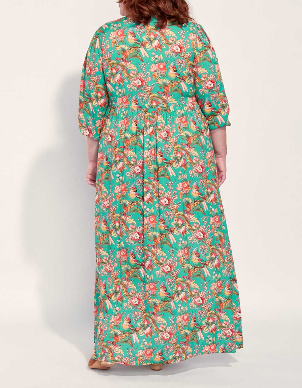 Robe longue imprimée Ecovero QUIMPUR