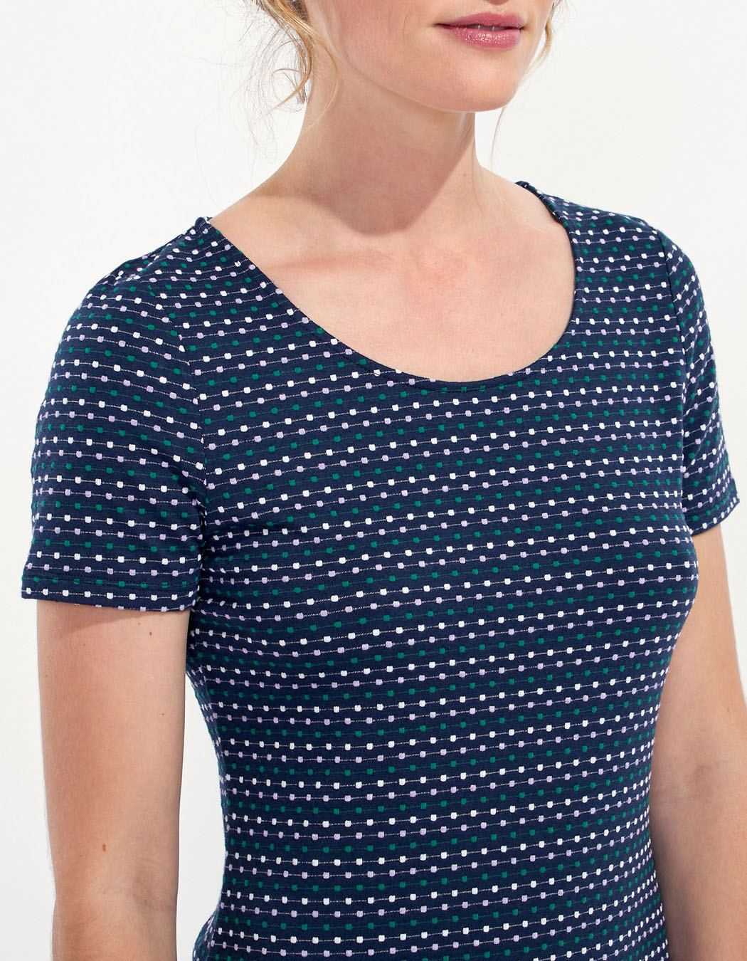 Robe maille imprimée SANTAI