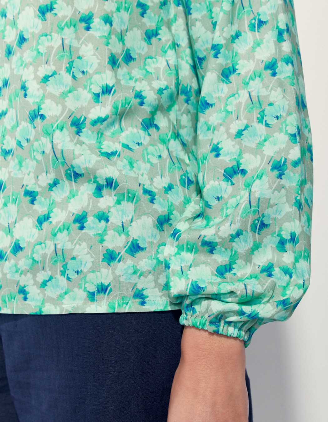 Blouse fluide imprimée Ecovero GALICIA