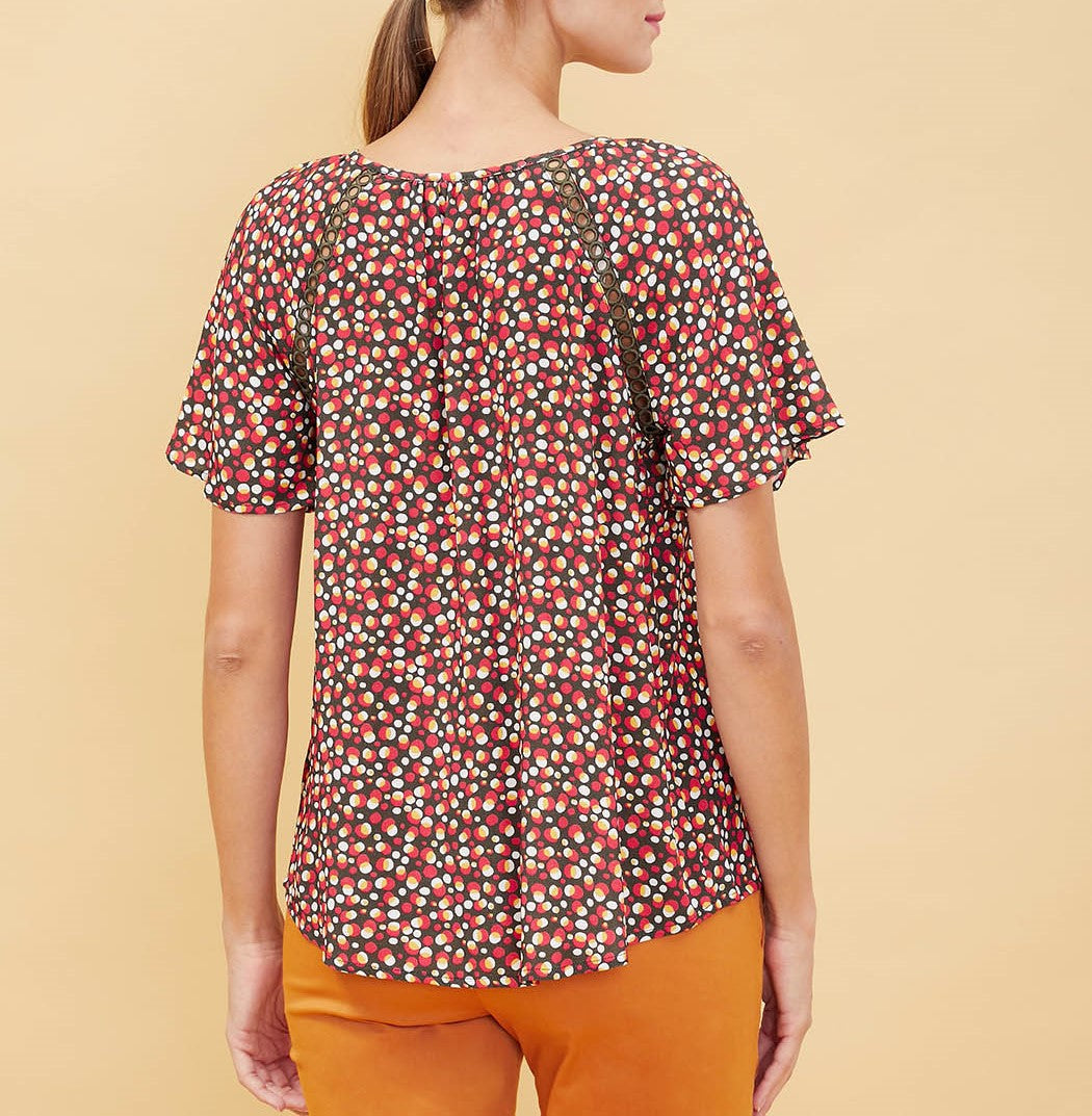 Top femme imprimé Mala